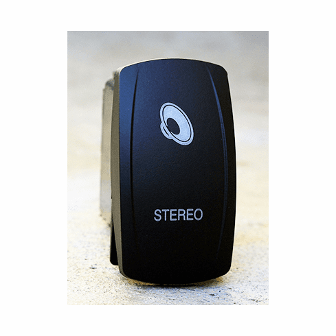 Stereo Rocker - Dual Led Lighted Rocker Switch