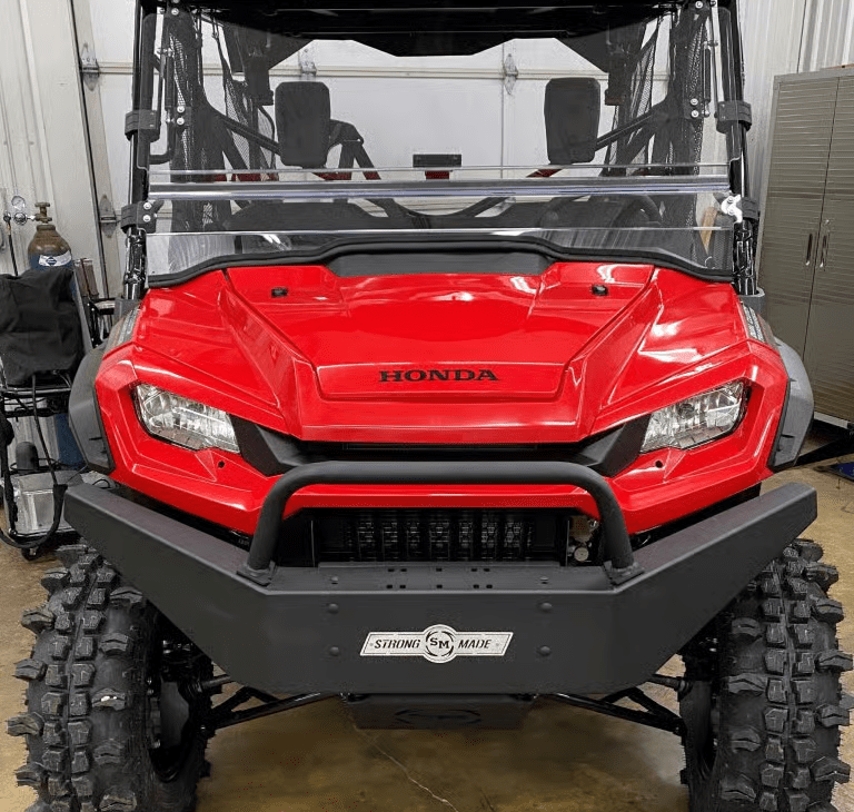 Strong Made Honda Pioneer 1000 3 1000 5 1000 6 Winch Series Front Bumper