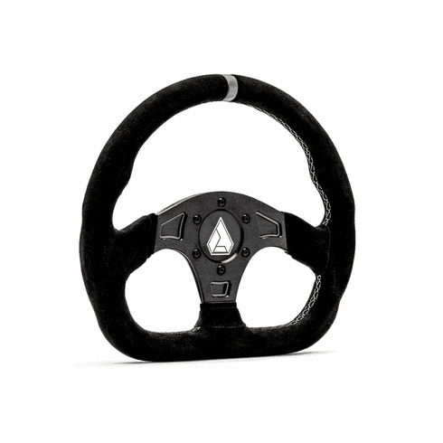 Suede Ballistic "D" UTV Steering Wheel - Color Options
