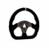 Suede Ballistic "D" UTV Steering Wheel - Color Options