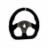 Suede Ballistic "D" UTV Steering Wheel - Color Options