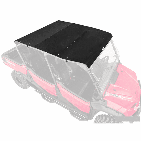 KEMIMOTO Heavy Duty Hard Roof For Honda Pioneer 1000-6 2023-2025 | UTV Top Cover, Impact & UV Resistant