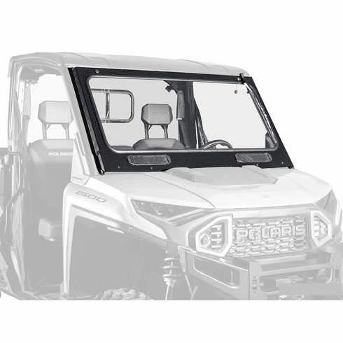 Super ATV|2024+ Polaris Ranger XD 1500|1500 Crew|Front Windshield - Glass