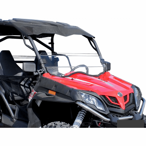 KEMIMOTO Vented Front Windshield With Sliding Window – CFMOTO ZForce 500/800/1000 (2014-2022)