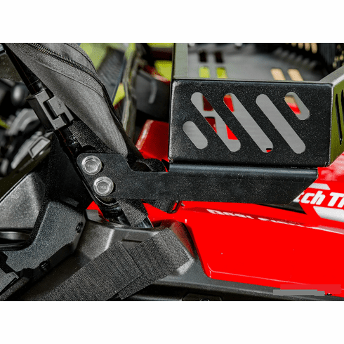 KUAFU Winch Mounting Plate For Honda Pioneer 1000/1000-5/1000-6 (2016-2024) – Steel, Black Powder Coat