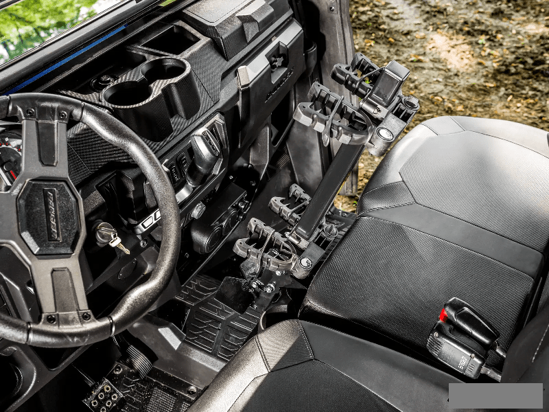 Super ATV Polaris Ranger XP 1000 Floor Mounted Gun Holder