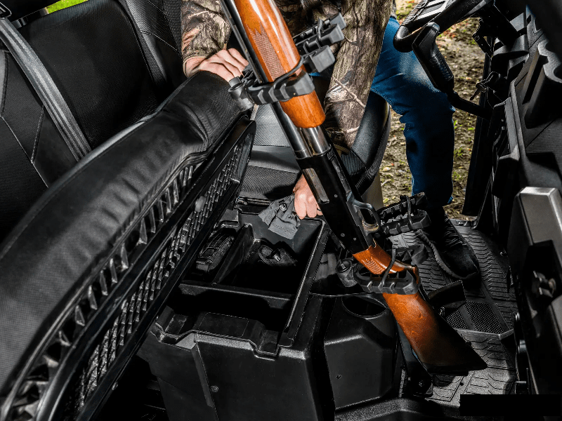 Super ATV Polaris Ranger XP 1000 Floor Mounted Gun Holder