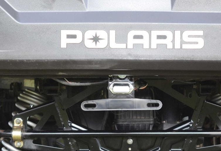 Super ATV Universal Lighted License Plate Holder