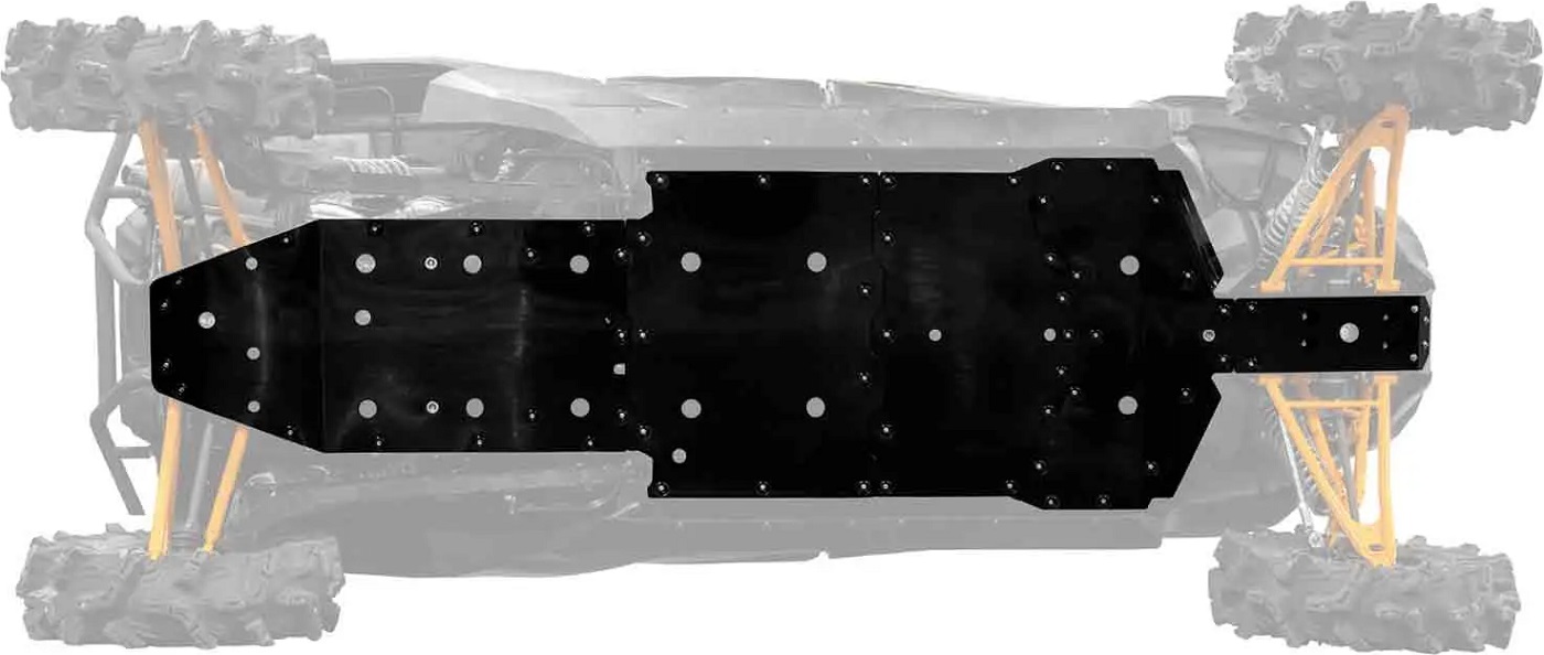 SuperATV Full Skid Plate for Kawasaki Teryx KRX 4 1000