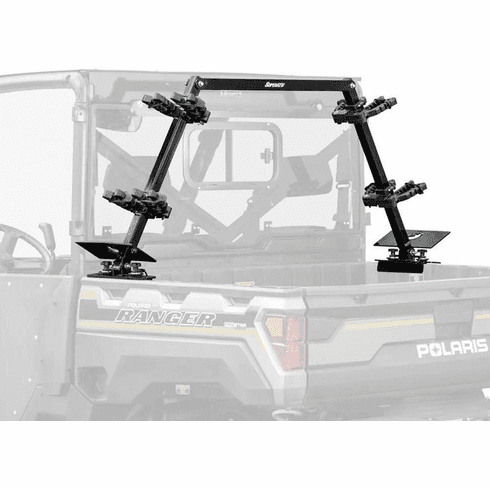 SuperATV Polaris Ranger In Bed Gun Rack