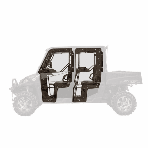 SuperATV Polaris Ranger Midsize Cab Enclosure Doors