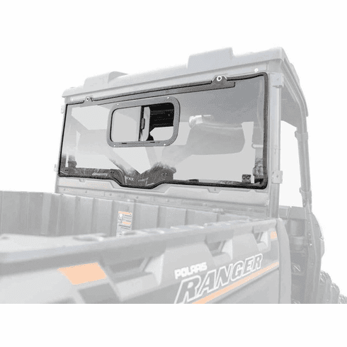 SuperATV Polaris Ranger XP 1000 Sliding Rear Windshield