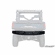 SuperATV Polaris Ranger XP 1000 Winch Ready Rear Bumper