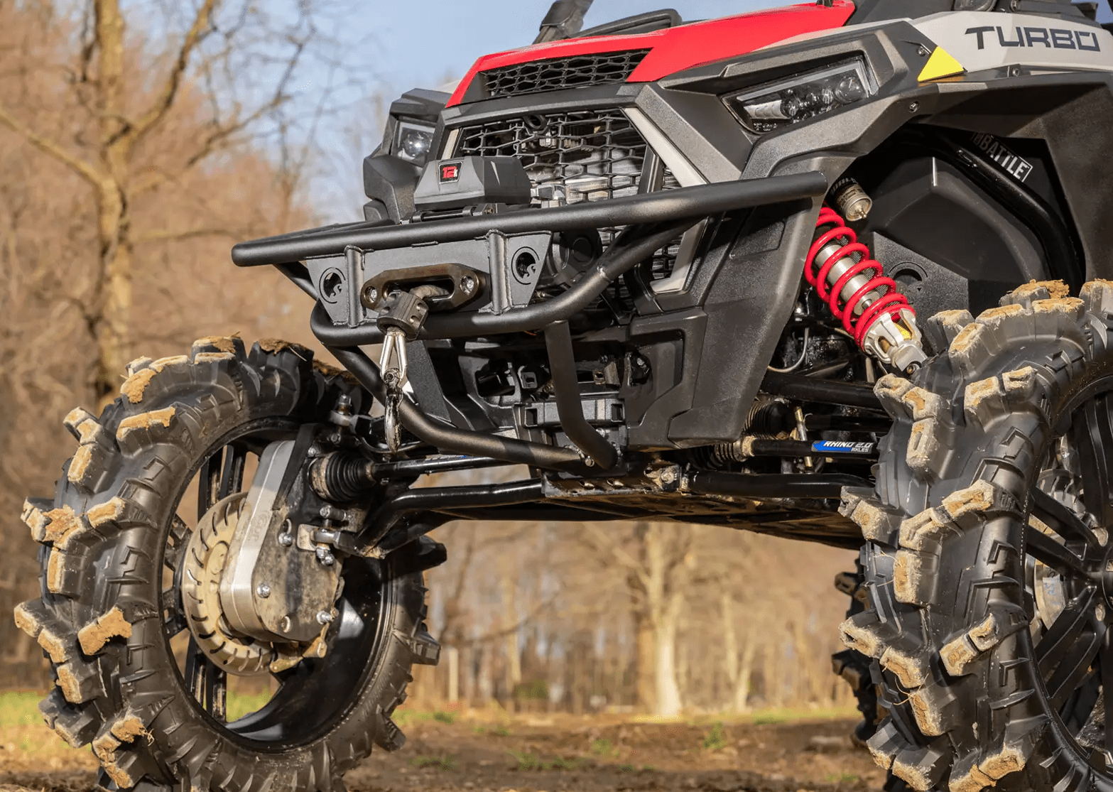SuperATV Polaris RZR Trail 900 S1000 WinchReady Front Bounty Bumper