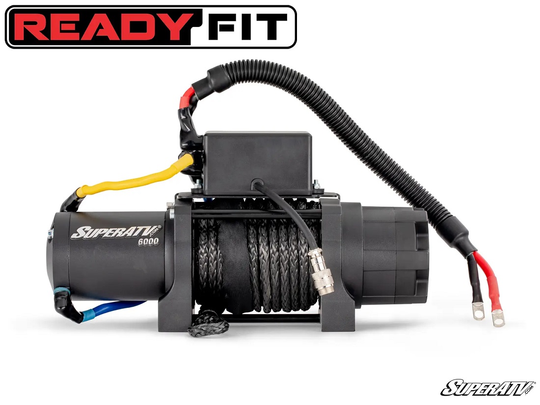 SuperATV 4500 lb. ReadyFit Winch for Polaris General XP 1000