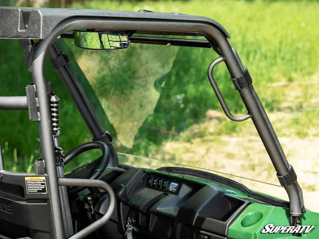 SuperATV Scratch Resistant Windshield for Kawasaki Mule PROMX