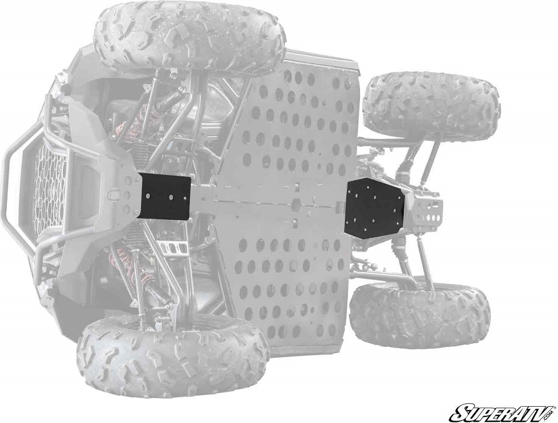 SuperATV Aluminum Skid Plates for Polaris RZR 200