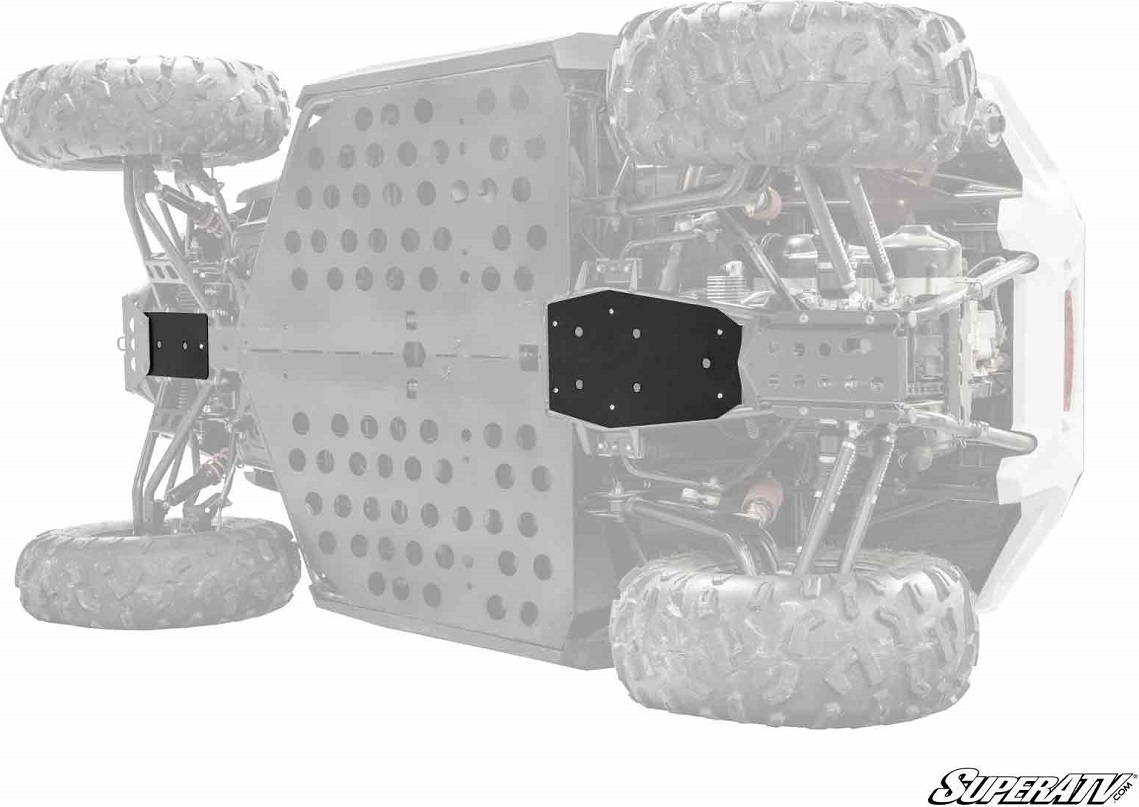 SuperATV Aluminum Skid Plates for Polaris RZR 200