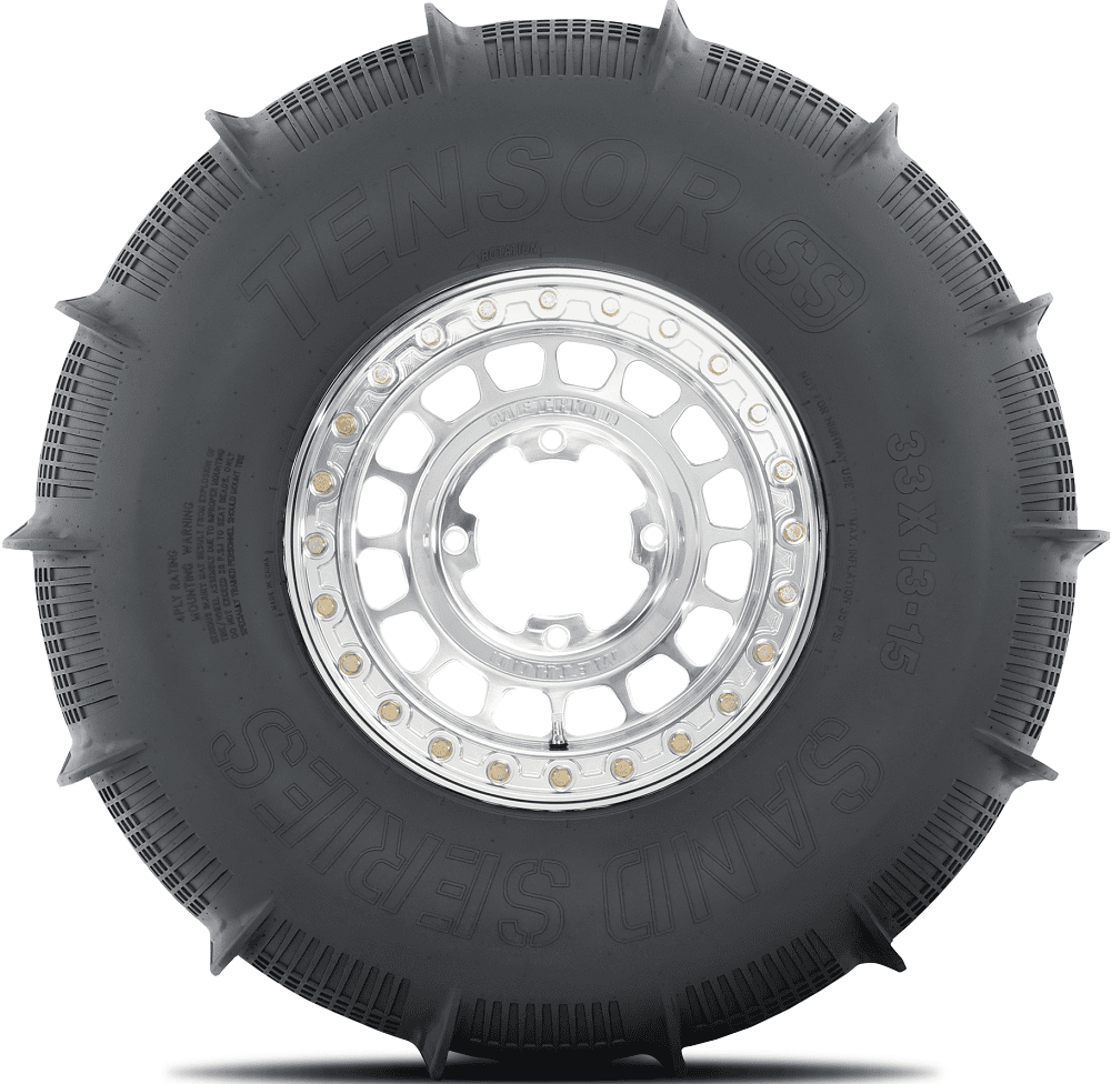 Tensor SS Sand Series 33" Rear UTV Paddle Tires