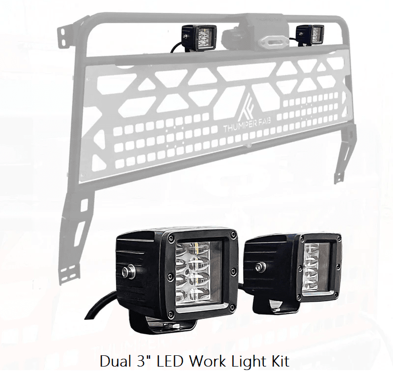 Thumper Fab 2016+ Canam Defender Headache Winch Rack