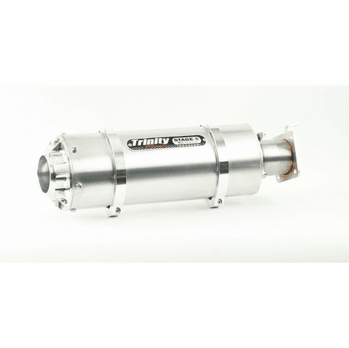 Trinity Racing 2020 KRX1000 Slip On Exhaust (Brushed)
