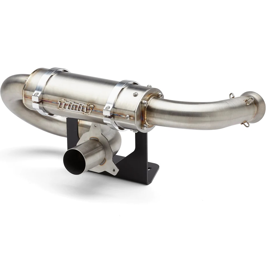 Trinity Racing Center Exit Slip On Exhaust for CanAm Maverick X3
