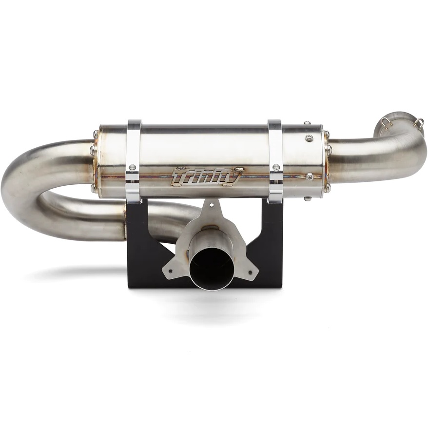 Trinity Racing Center Exit Slip On Exhaust for CanAm Maverick X3