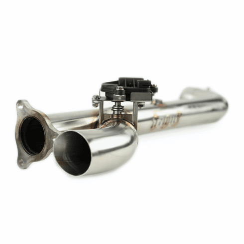 Trinity Racing Side Piece Header Pipe with Electronic Cutout for Polaris RZR XP Turbo / Turbo S