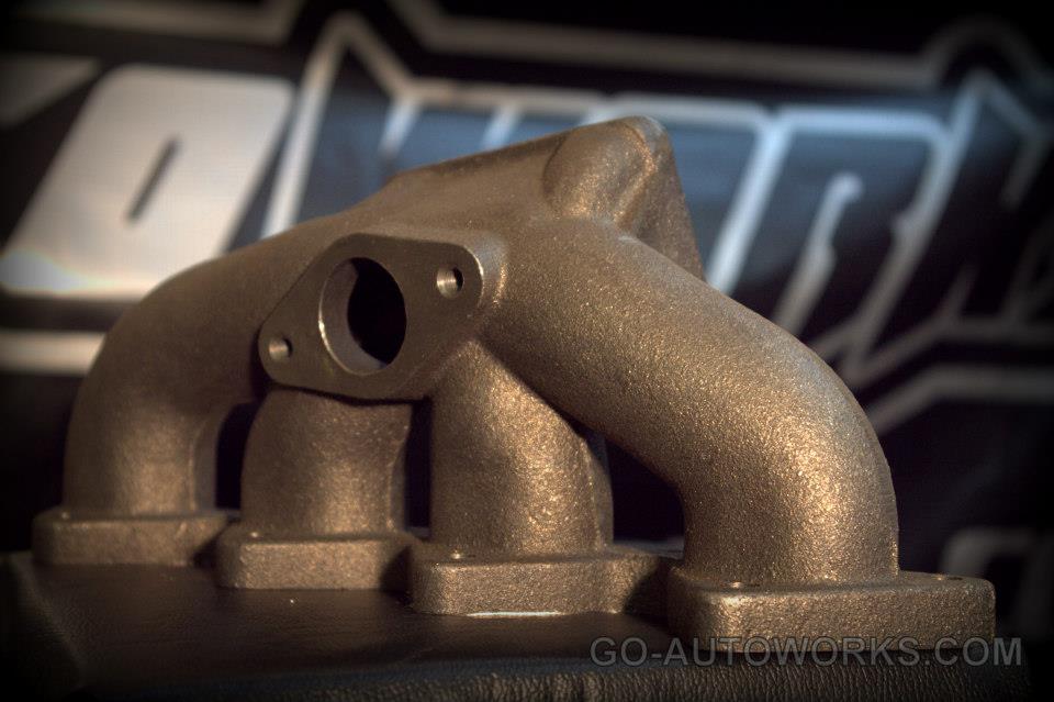 GOAUTOWORKS Cast Iron Turbo Manifolds D16 B16 B18 H22 Civic Integra