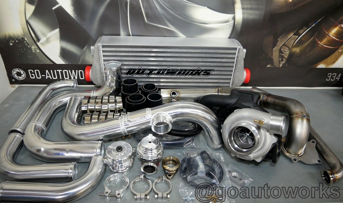 GOAUTOWORKS StreetX Turbo Kit Ball Bearing D16 B16 B18 B20 Civic