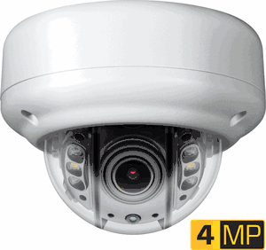Clinton Electronics CE-VX2QHD-WL 4MP EX-SDI 2.0 IR White Light Vandal X