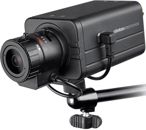 Clinton Electronics CE-X1QHD 4MP EX-SDI True D/N Box Camera + Lens
