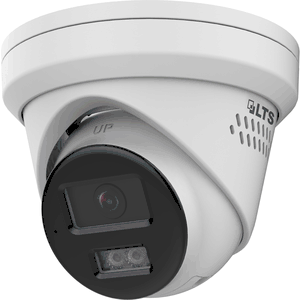 CMHT1722-28LS LTS 2MP HD-TVI, 2.8mm, Turret, Dual Light, Active Deterrence, Two way Audio over Coax, DC 12V