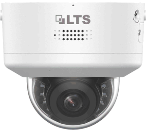 CMIP7C43WI-SDLQ LTS 4 MP Color 24/7 IPC, InstaDome (Quick install), Motion 2.0, 2.8-12mm PTRZ, True WDR, MicroSD Slot, Active Deterrence, DC 12V/PoE