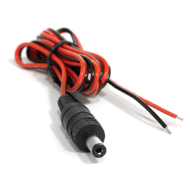 DC Power Pigtail for CCTV - Male