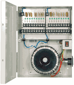 DV-AC2412A-D10 LTS Power Supply Box, 18 Ports, 12 Amp