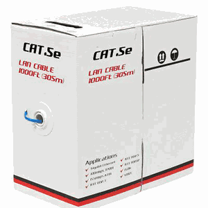 Telpix CB-C5E-A 1000ft CAT5e UTP Cable