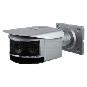 Eyemax NIR-EP2434-S28 4 × 2MP Multi-Sensor Panoramic Bullet IP Camera, WizMind, Crowd + Vehicle Density, IP67, IK10, 12VDC / 24VAC / PoE
