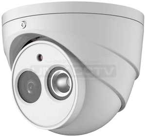 Eyemax NIU-E8062-W40A 8MP(4K) H.265+ IR Network Turret Camera with 4mm Lens / IVS / Built-in Microphone