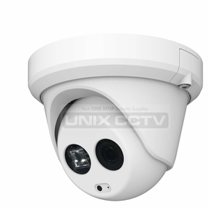 Eyemax NIU-E8132-W36 ® E8132 | 8MP (4K) Outdoor IR Turret Network Camera, H.265, IP67, Metal Body, Fixed Lens, 100ft (30m) IR Range, DC 12V or PoE, Small Size