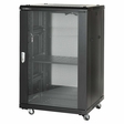 Eyemax RA-E200-18U6D-ABC × 19″ 18U Rack Cabinet, Aesthetic design, 600m Depth, Load Bearing 660 lbs (300Kg), assembly required
