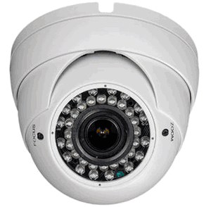 Eyemax TIB-0032V HD-TVI 1080p(2MP) Eyeball Camera with Auto-Iris VF Lens & 35 IR LED