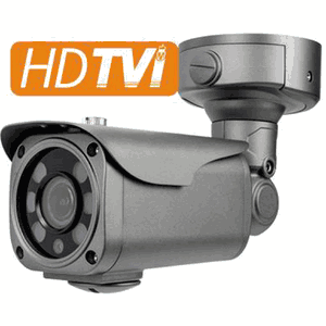 Eyemax TIR-2664V HD-TVI 1080p HD Bullet Camera with 6 High Power IR with Dual Power