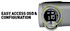 Eyemax TIR-M2334V-B | HD-TVI 1080p (2MP) IP68 Outdoor IR Bullet Camera with 6 COB IR, Motorized Vari-focal Lens, Dual power