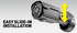 Eyemax TIR-M2334V-B | HD-TVI 1080p (2MP) IP68 Outdoor IR Bullet Camera with 6 COB IR, Motorized Vari-focal Lens, Dual power