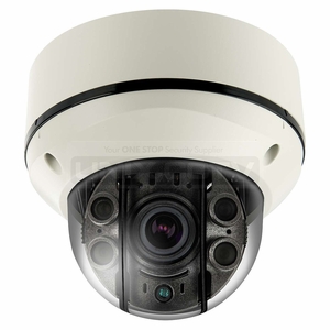 Eyemax TVI-M2664V Anti-IR Reflection | 1080P HD-TVI STORM® IR IP68 Vandal-Resistant Dome Camera with Motorized Vari-Focal Lens, L-Size, AC 24V/DC 12V Dual Power, 6 COB IR