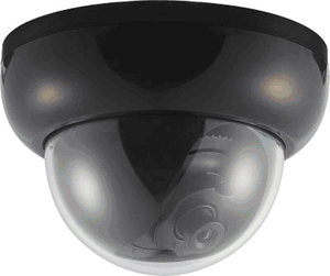 Eyemax UDM-202-B36 Black EX-SDI 1080p Non-IR Indoor Dome with 3.6mm Fixed Lens