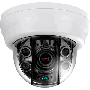 Eyemax UDR-2542V-W EX-SDI 1080p(2MP) Anti-IR Reflection Large Size Indoor Dome with 4 COB IR