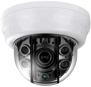 Eyemax UDR-2544V Anti-IR Reflection | 1080P EX-SDI/HD-SDI SUPERDOME IR Indoor Dome Camera with Vari-focal Lens, L-Size, AC 24V/DC 12V Dual Power