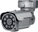 Eyemax UIR-M2344V EX-SDI 1080p(2MP) IR Bullet Camera with 8 COB IR & Motorized 2.8~12mm Lens / Dual Power